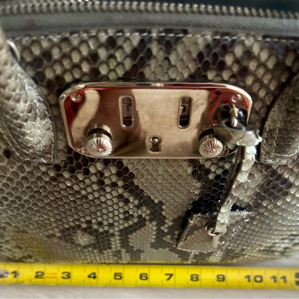 VBH PYTHON BERRA BAG WITH STRAP - Picture 7 of 16